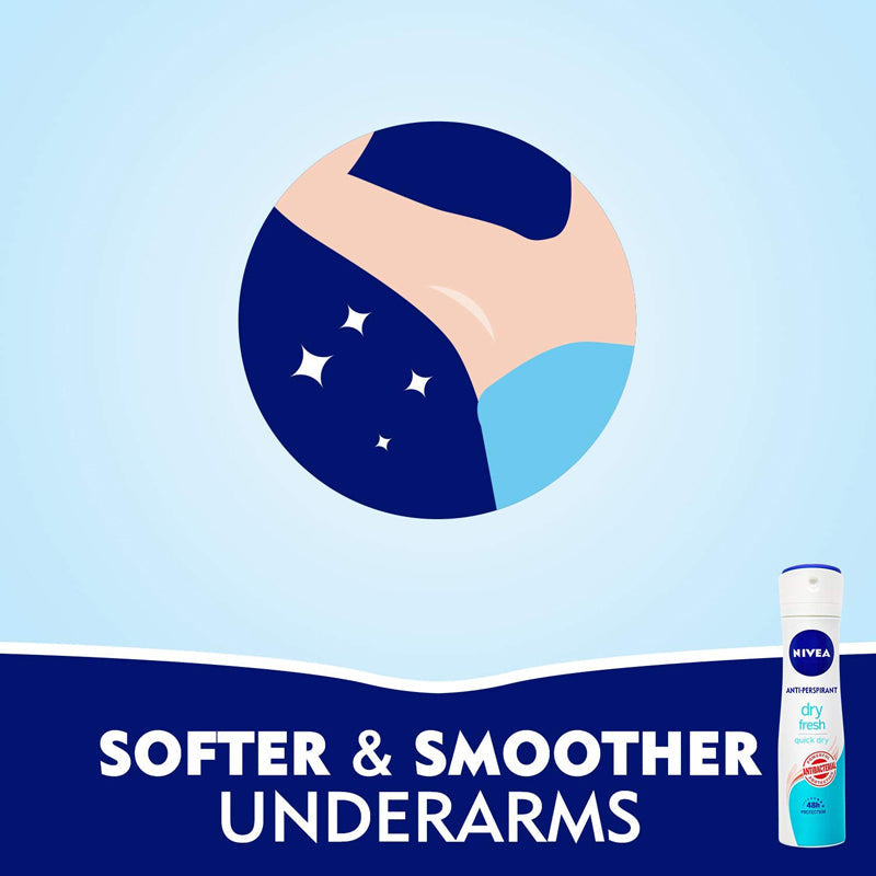 NIVEA B/S DRY FRESH 150ML