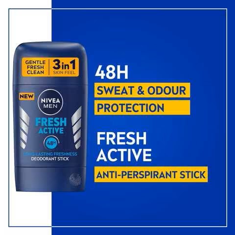 NIVEA DEO STICK FRESH ACTIVE 50ML