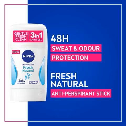 NIVEA DEO STICK FRESH NATURAL 50ML