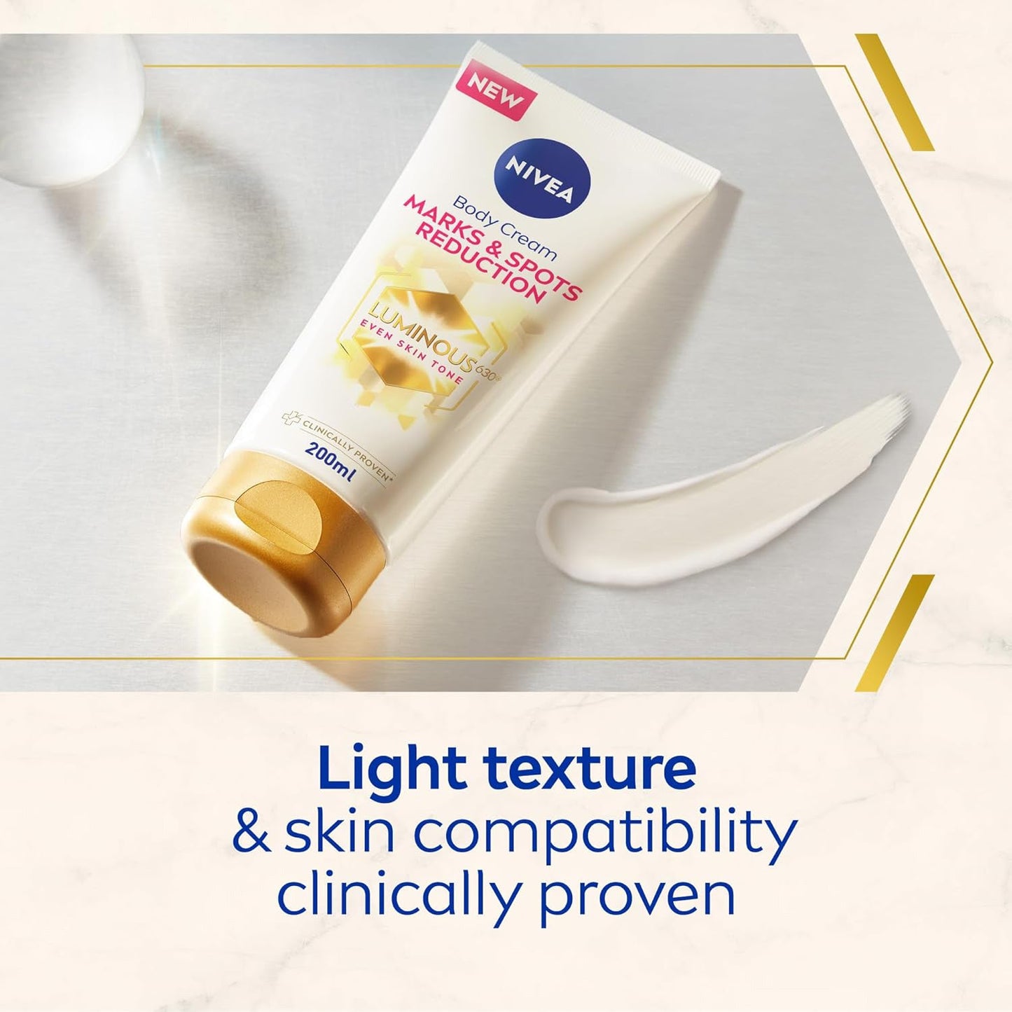 NIVEA LUMINOUS BODY CREAM 200ML