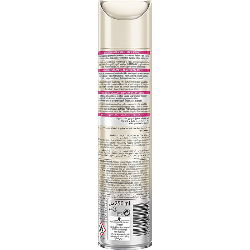 TAFT HAIRSPRAY KERATIN 250ML