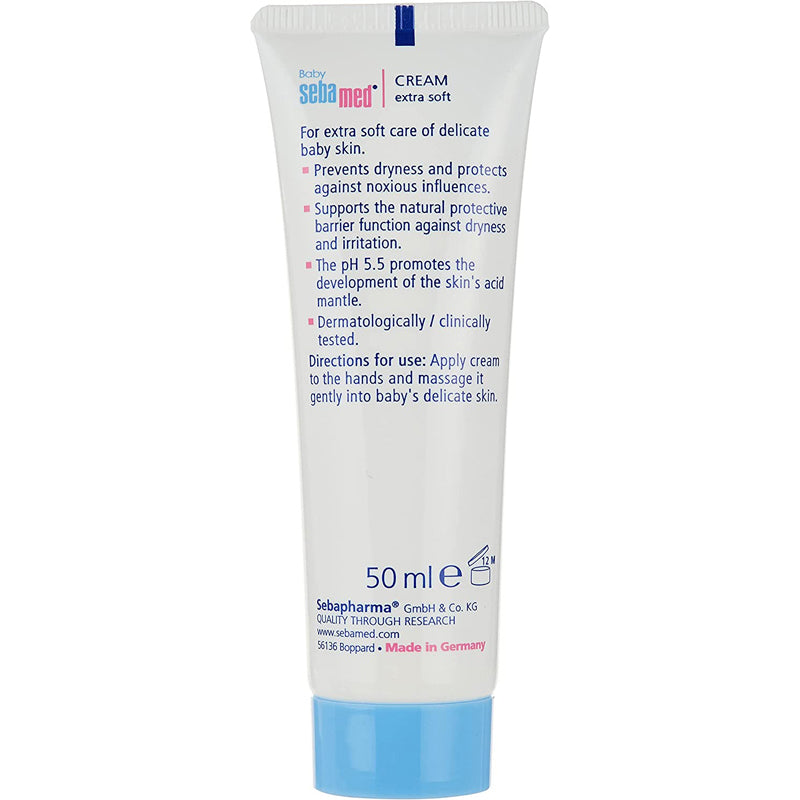 SEBA MED BABY CREAM EXTRA SOFT 50ML