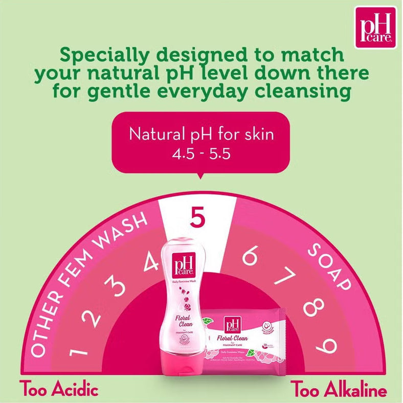 PH CARE FLORAL CLEAN 150ML