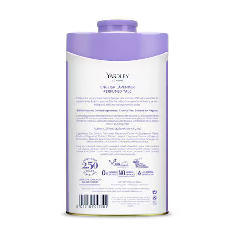 YARDLEY ENGLISH LAVENDER 250G
