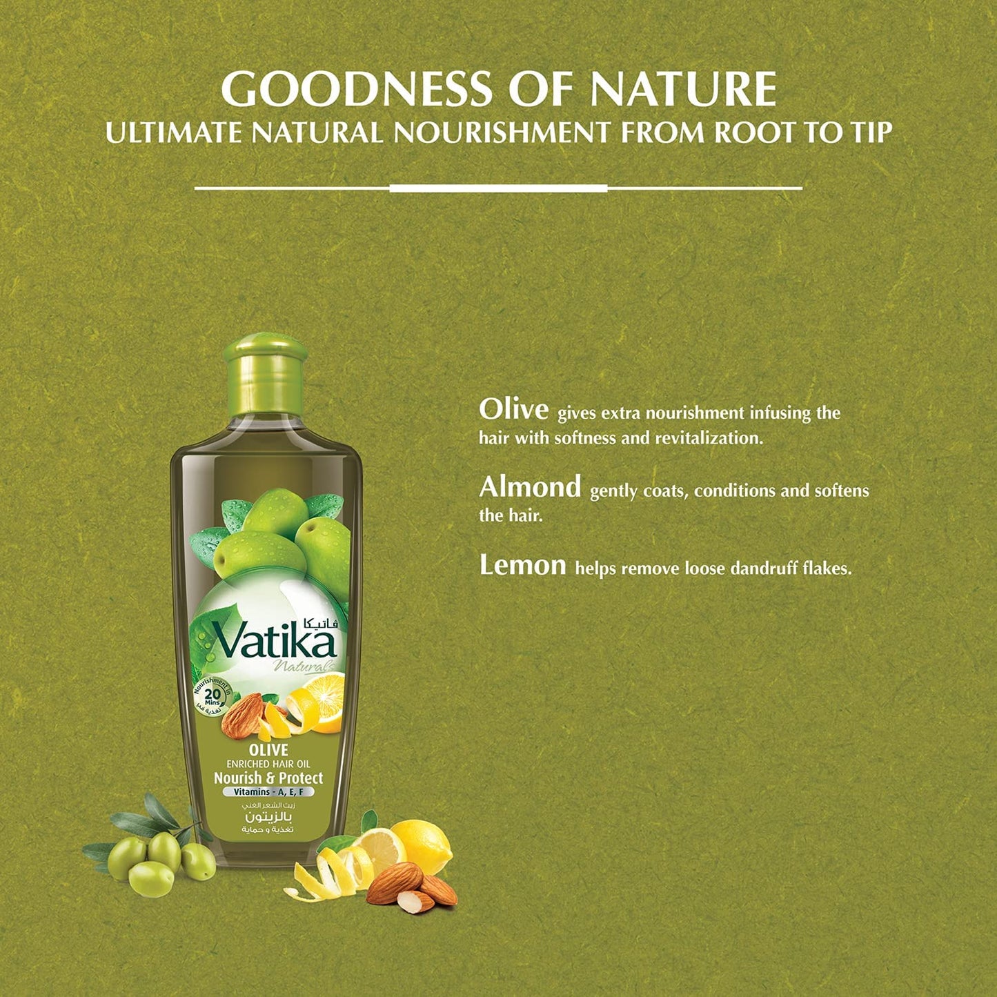 VATIKA HAIR OIL 200ML