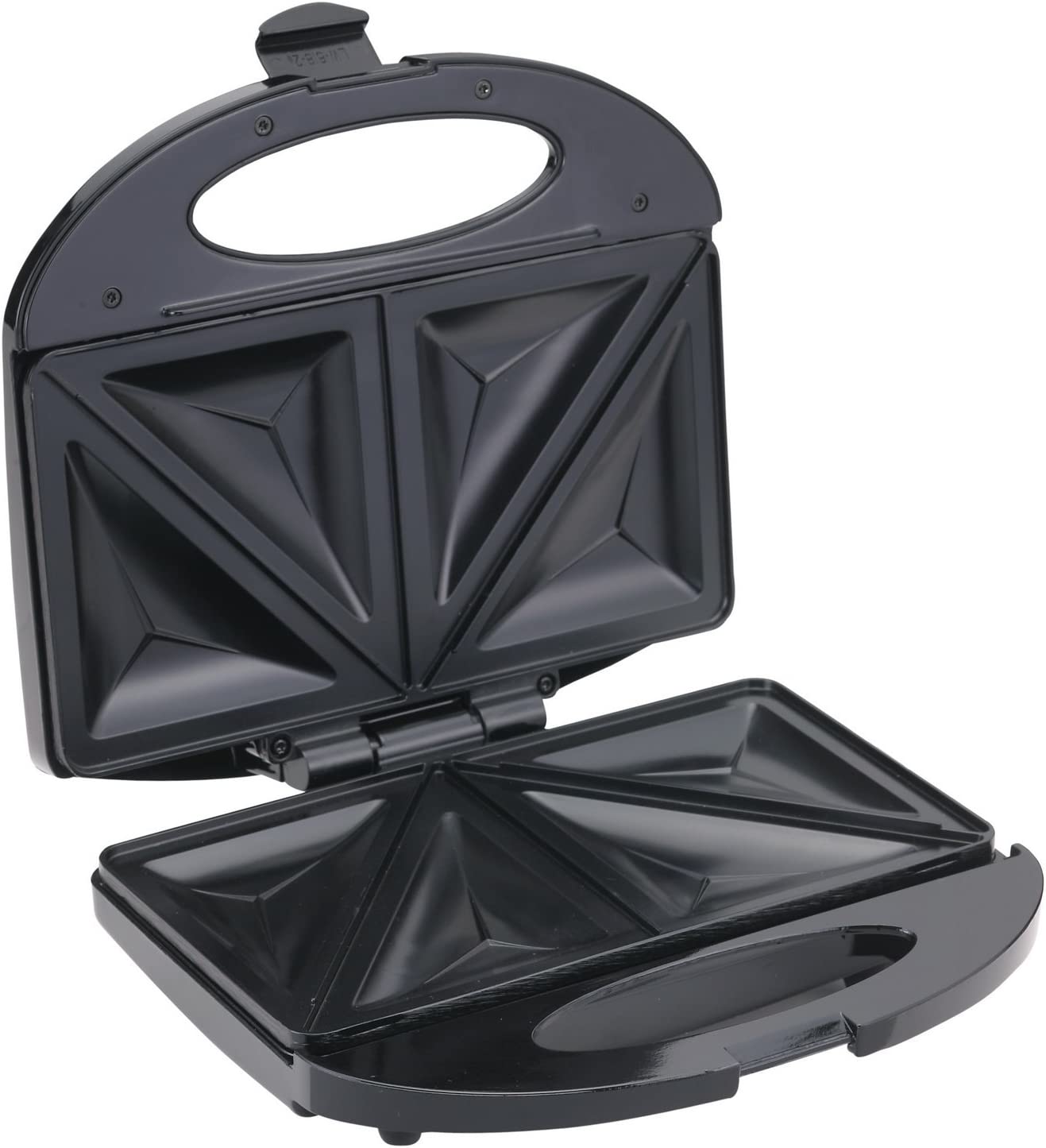 BLACK+DECKER 600W 2 Slice Non-Stick Sandwich Maker Black TS1000 2 Years Warranty