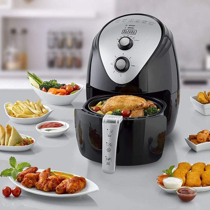 BLACK+DECKER MANUAL AIR FRYER