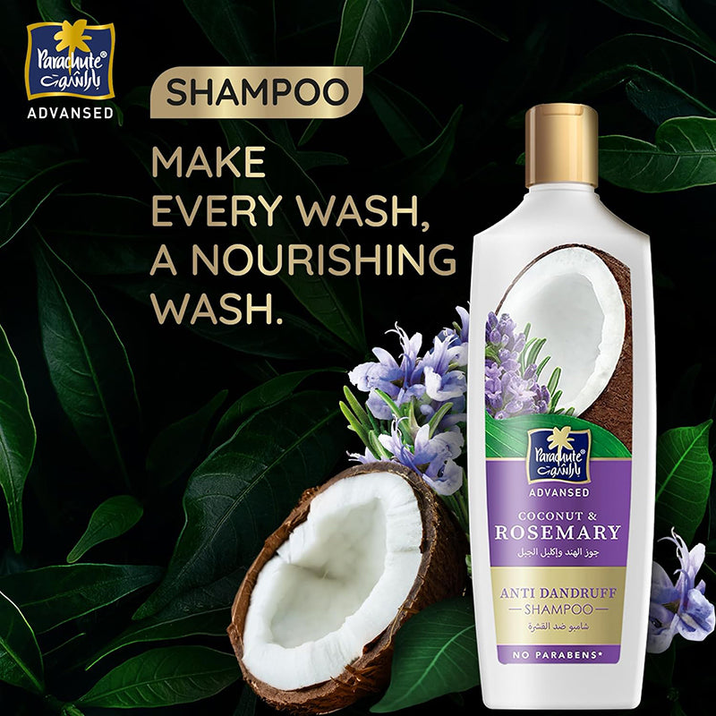 PARACHUTE SHAMPOO ANTI DANDRUFF 340ML