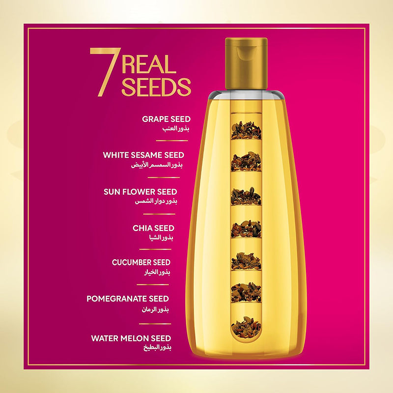 HERBSINDIA CASTOR & 7 SEED HAIR OIL 180ML