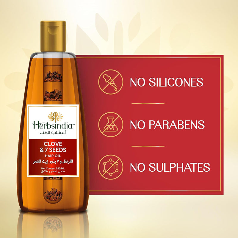 HERBSINDIA CLOVE & 7 SEEDS 180ML