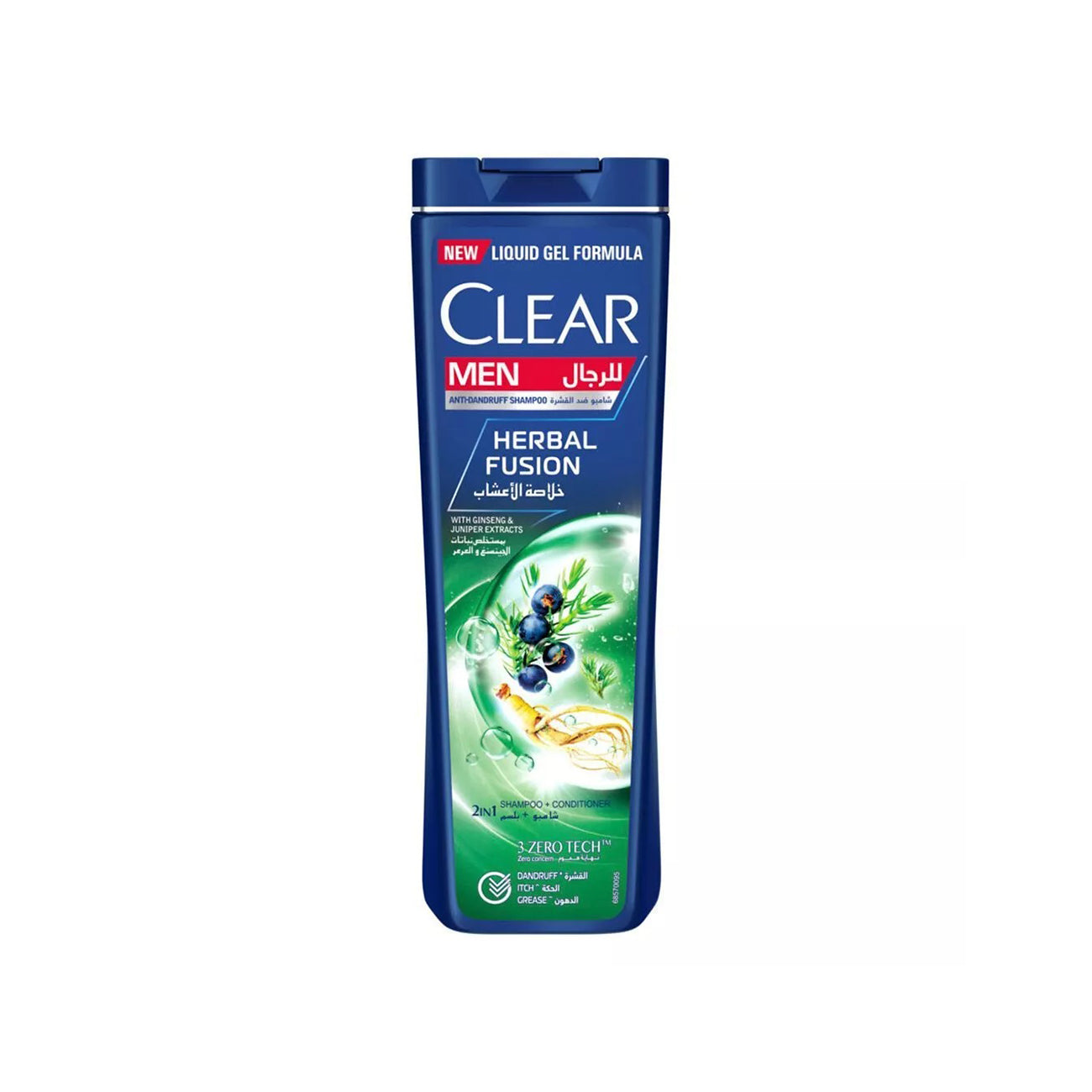 CLEAR SHAM HERBAL FUSION 400ML