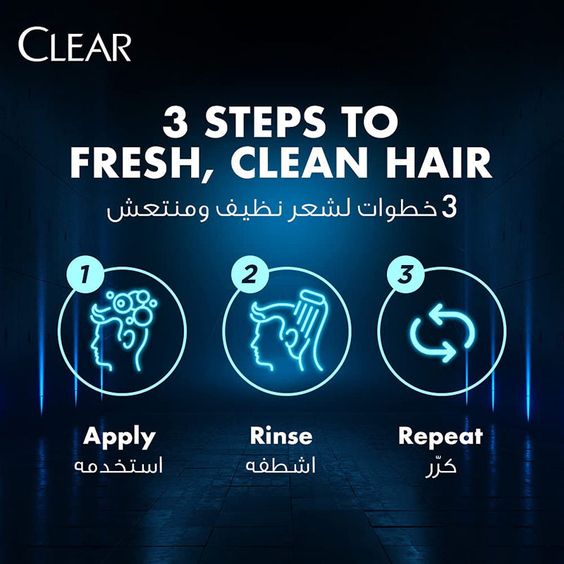 CLEAR SHAM HERBAL FUSION 400ML