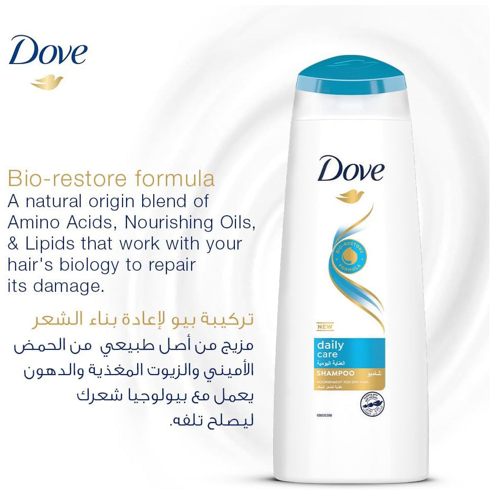 DOVE SHAM DAILY CARE 400ML