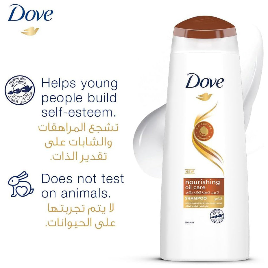 DOVE SHAM NOURISHING CARE 600ML