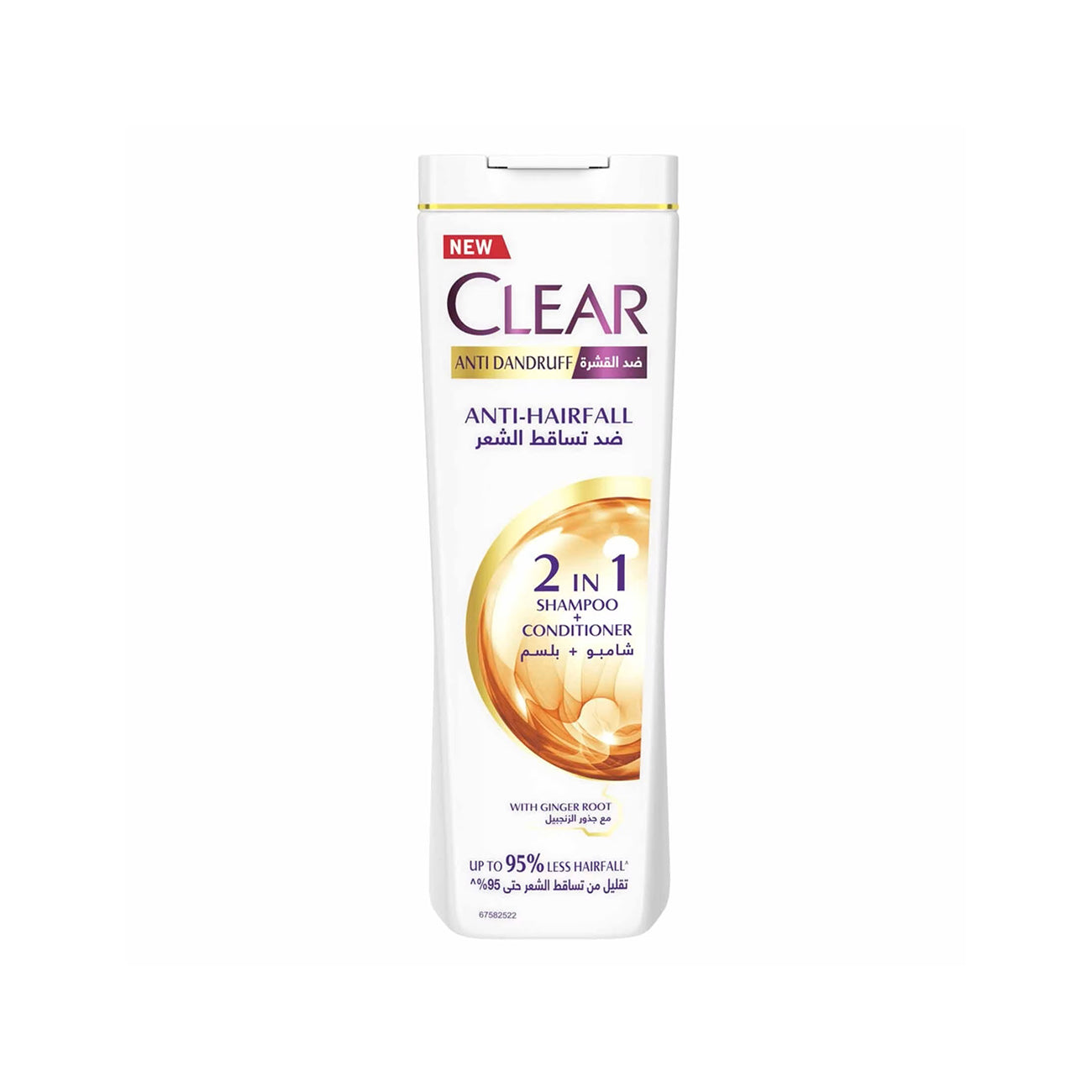 CLEAR SHAM ANTI-HAIRFALL 400ML