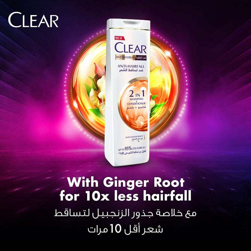 Clear shampoo anti hairfall 400ml