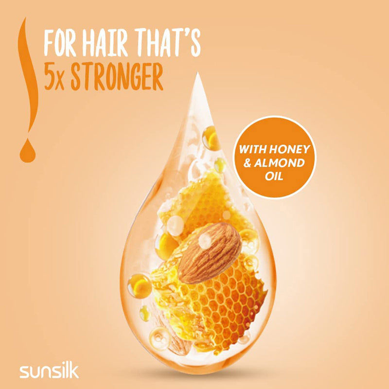 SUNSILK HONEY & ALMOND OIL 350ML