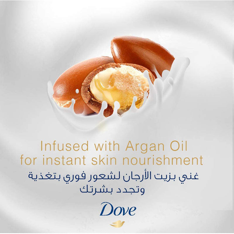 DOVE SHOWER MOUSSE ARGAN OIL 200ML