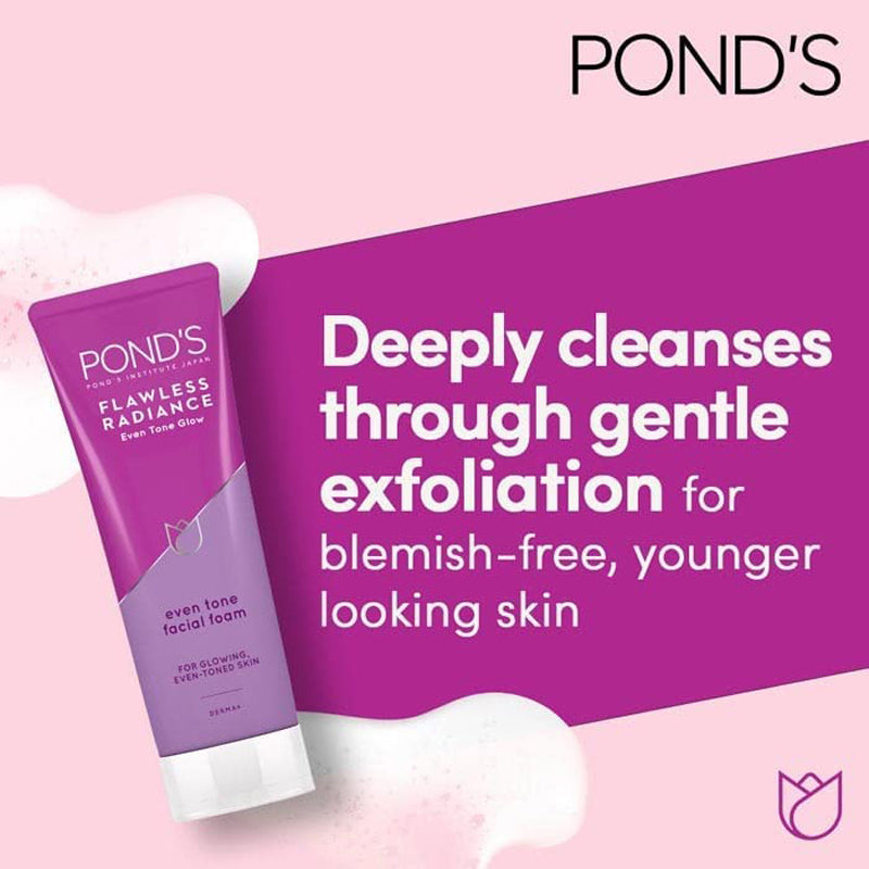 PONDS FLAWLESS WHITE FACIAL FOAM