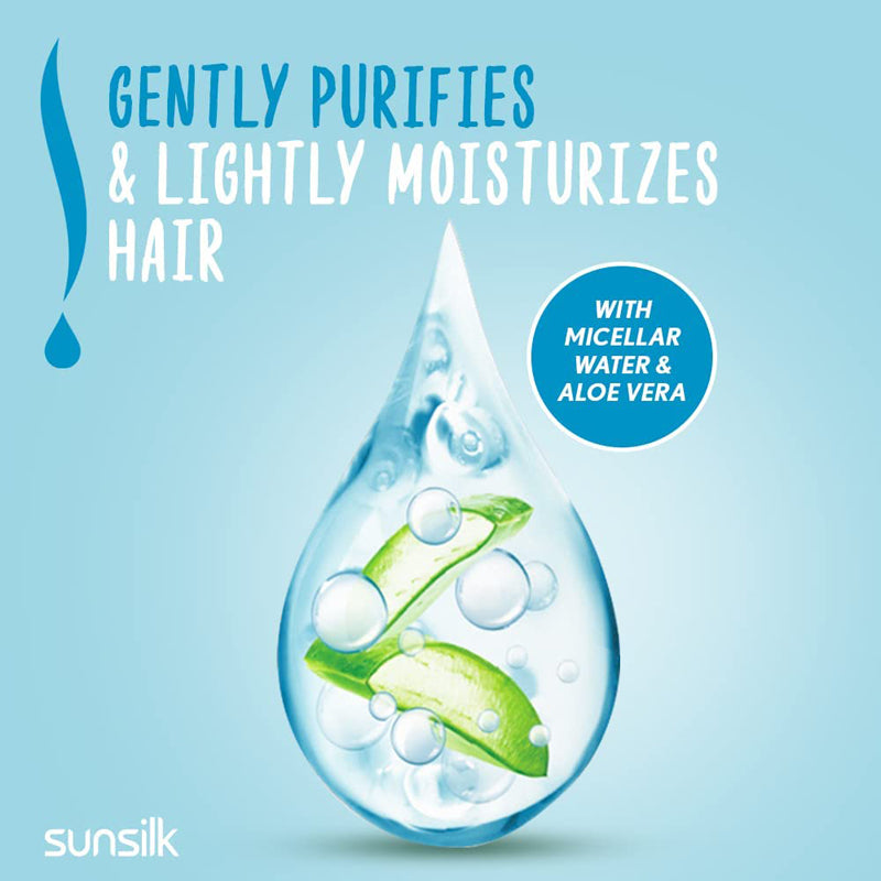SUNSILK COND MICELLAR VOLUME 350ML
