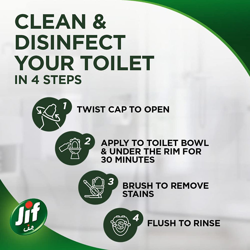 JIF TOILET CLEANER ZERO LIMESCALE