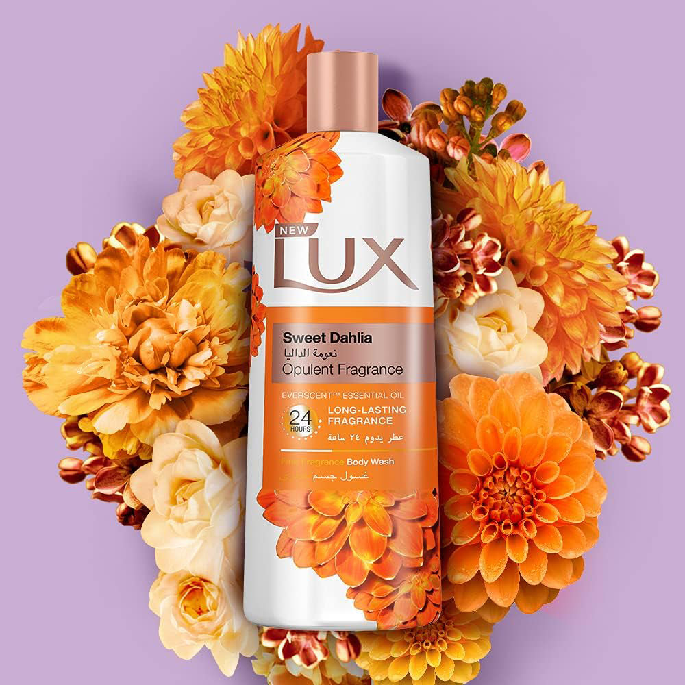 LUX B/WASH SWEET DAHLIA 250ML