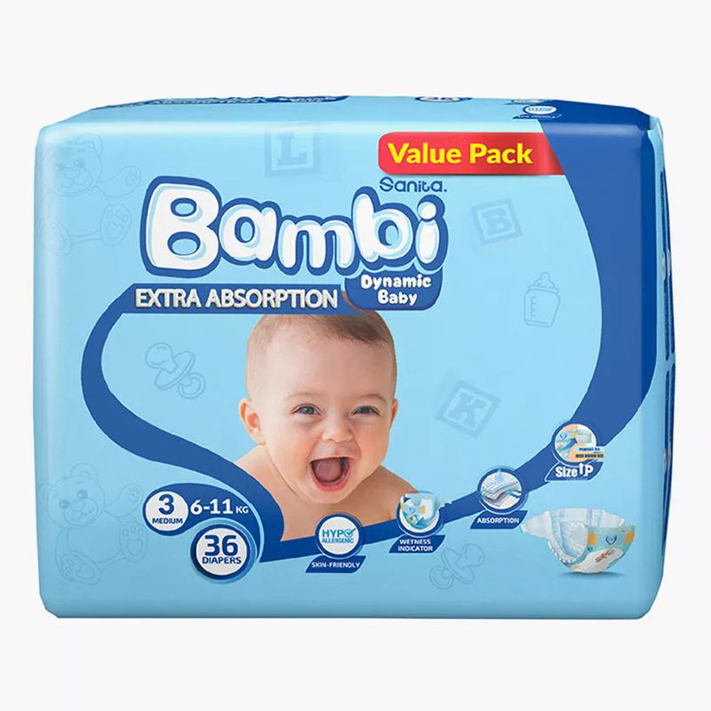 BAMBI EXTRA ABSORPTION MED 36PCS