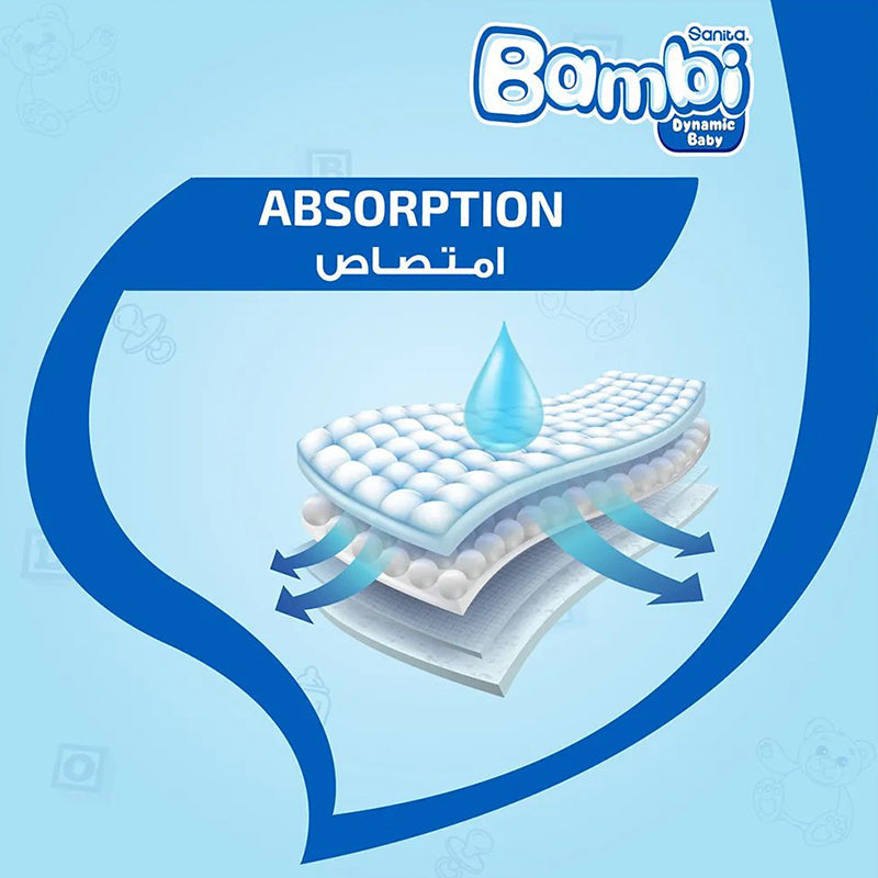 BAMBI EXTRA ABSORPTION LARGE 33PCS
