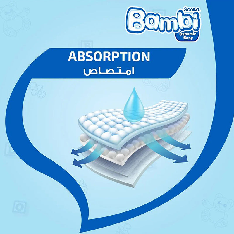 BAMBI EXTRA ABSORPTION LARGE+ 33PCS