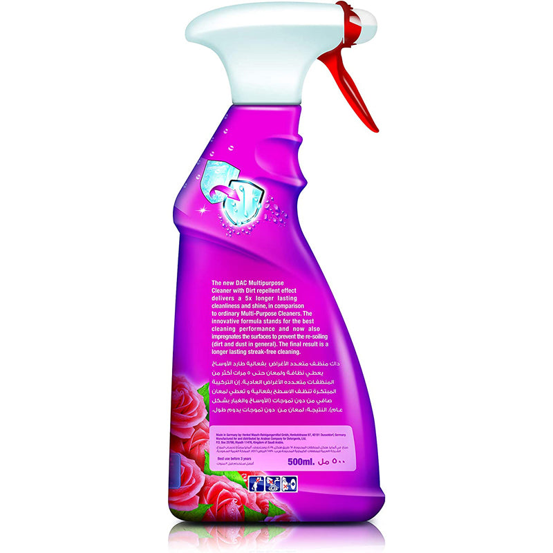 DAC MULTI-PURPOSE ROSE 500ML