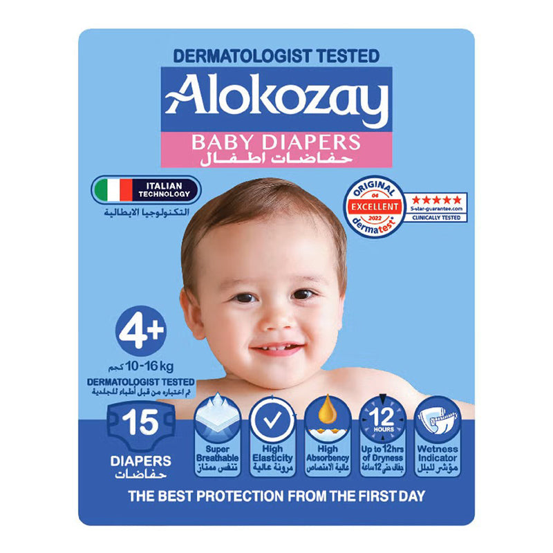ALOKOZAY PREMIUM DIAPER S4P 10-16KG