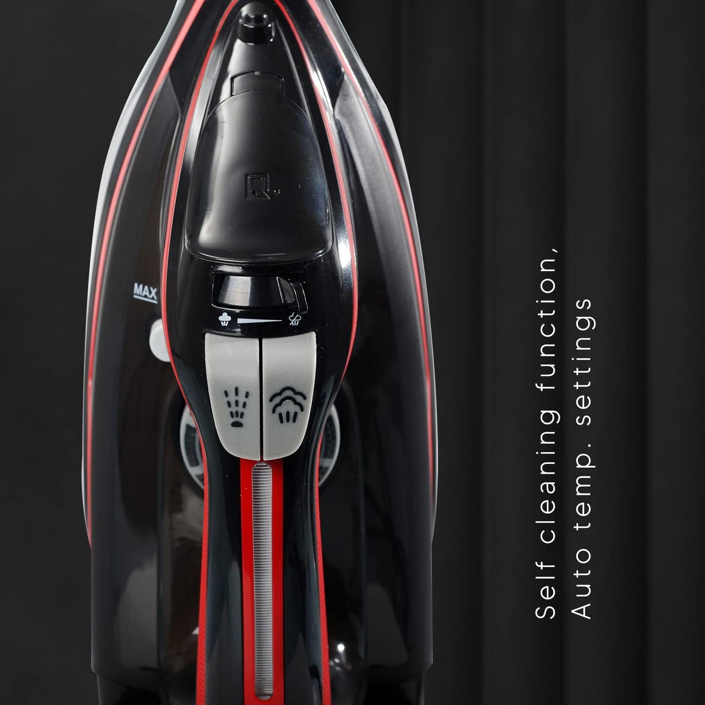 CLICK-ON CORDLESS STEAM IRON