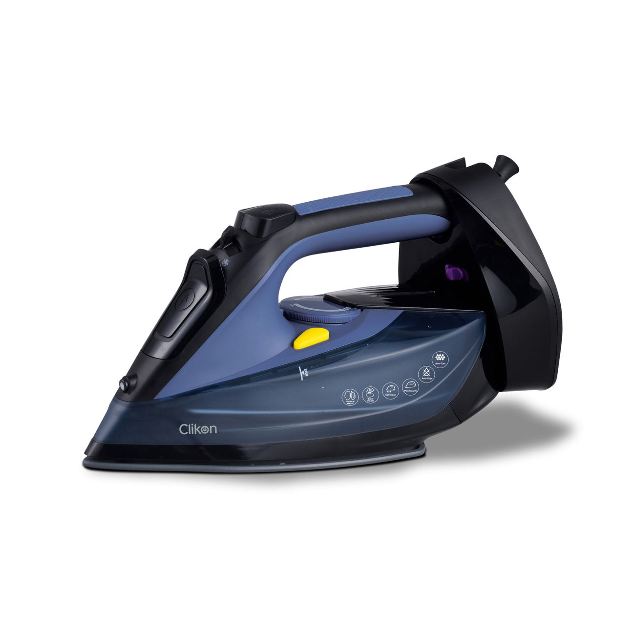 CLIKON iron box offers the convenience of both corded and cordless use, providing flexibility and ease of movement. It features a ceramic-coated soleplate for smooth gliding and even heat distribution. The self-cleaning function helps maintain the ir…
Read more >>>
Clikon Cordless Iron Box with Ceramic Non-Stick Plate, Anti Drip & Anti Calc Function- CK4129