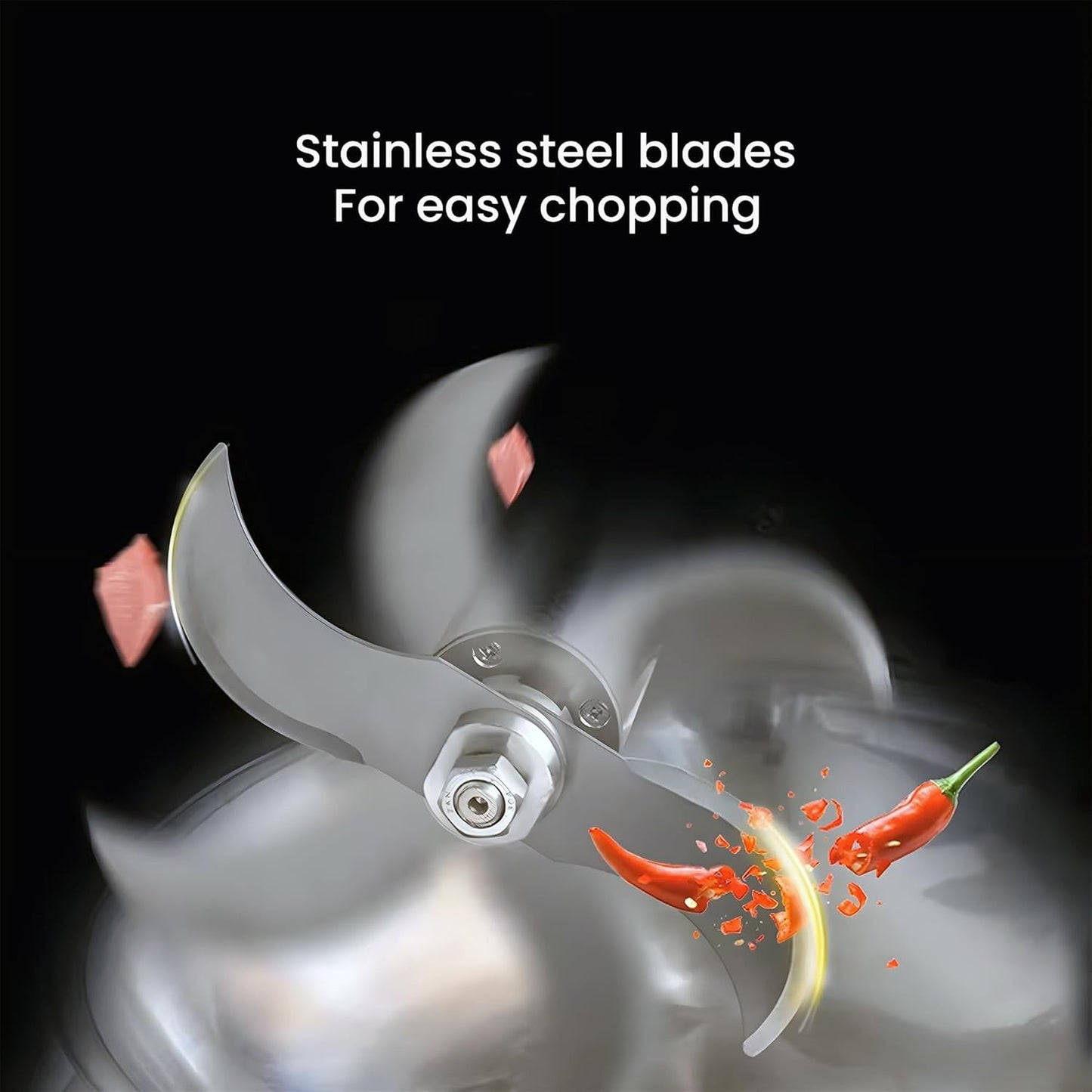 CLICK-ON ELECTRIC GLASS CHOPPER