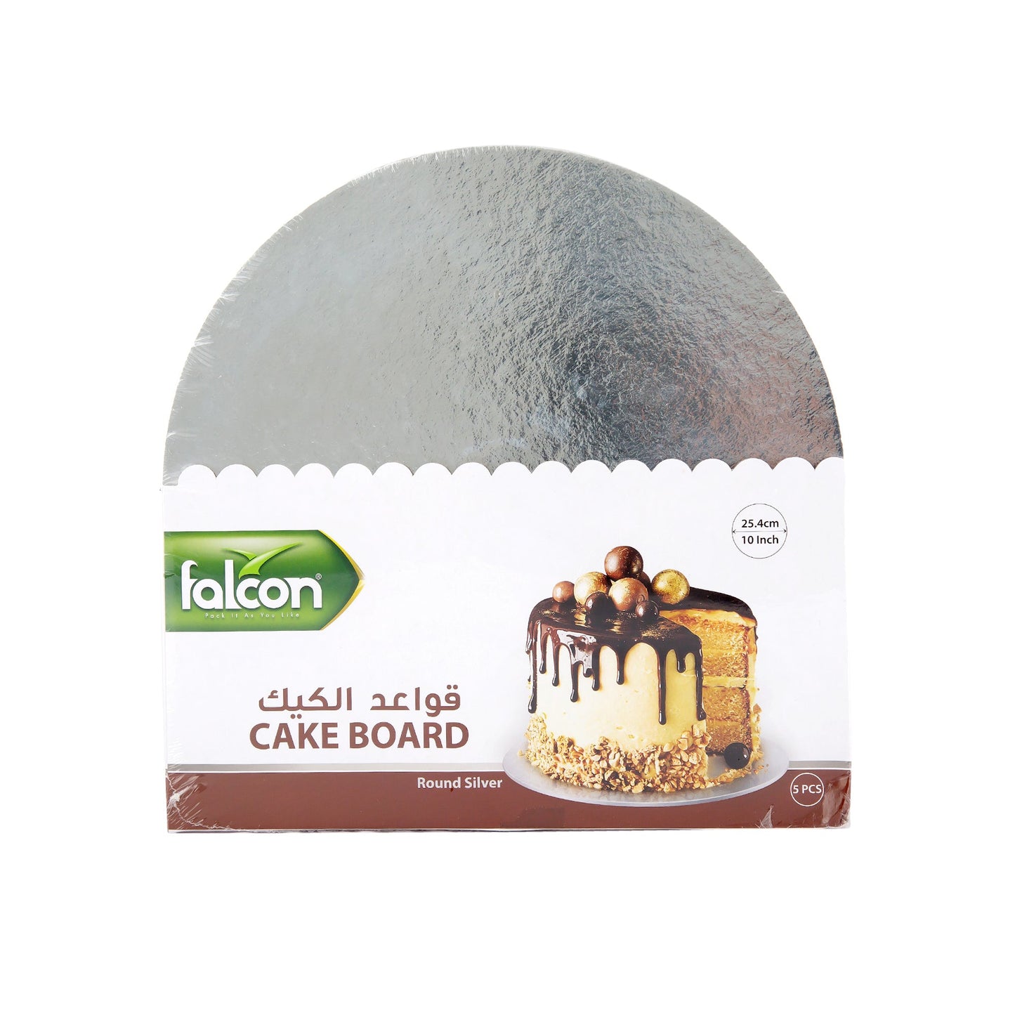 FALCON CAKE BOARD ROUND