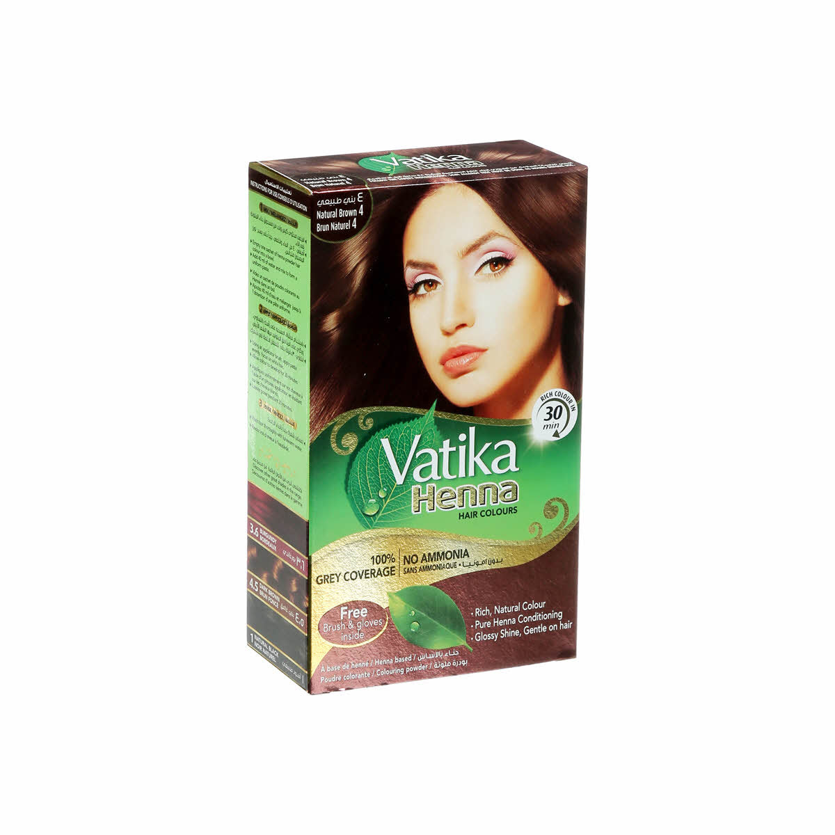 VATIKA HENNA NATURAL BROWN