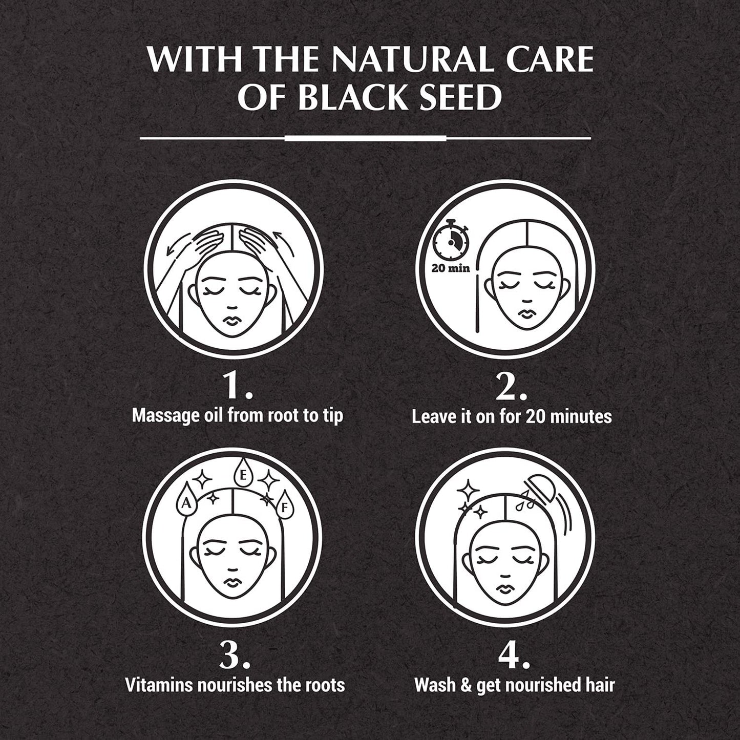 VATIKA HAIR OIL BLACK SEED 200ML