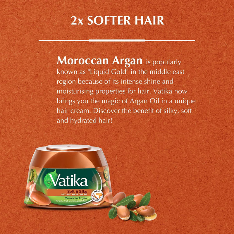 VATIKA HAIR CREAM ARGAN 210ML