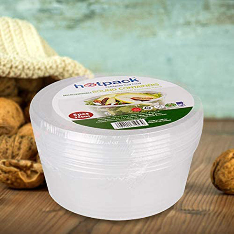 HOTPACK M/W ROUND CONTAINER 250CC