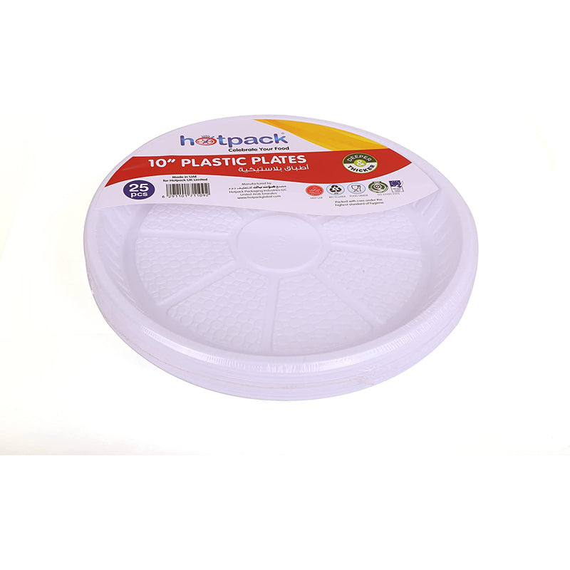 HOTPACK PLASTIC PLATE 10