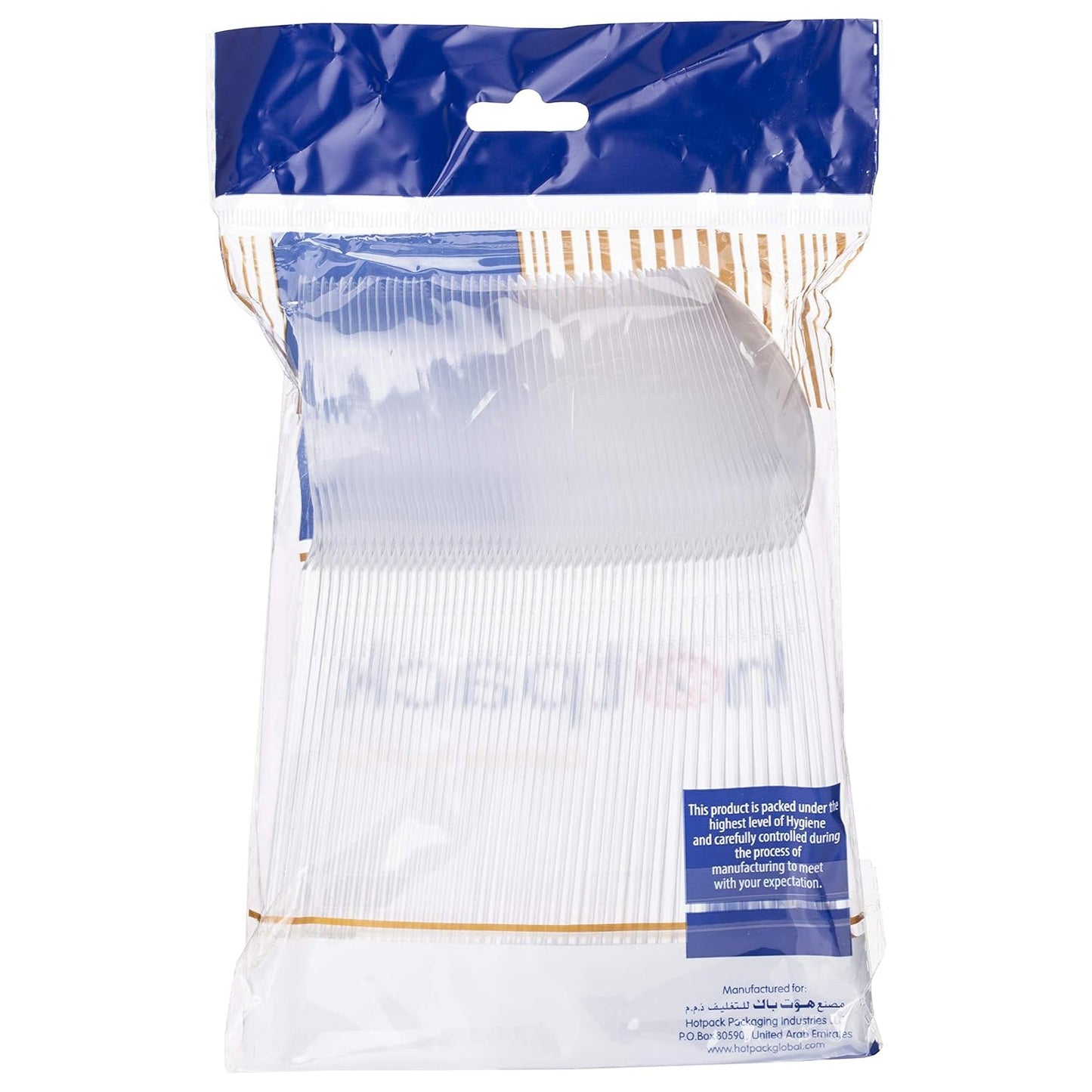 HOTPACK PLASTIC CLEAR SPOON