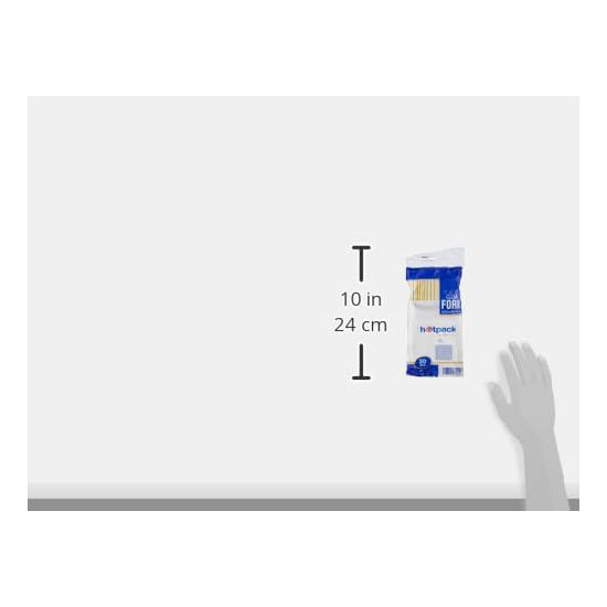 HOTPACK CLEAR FORK 50PCS