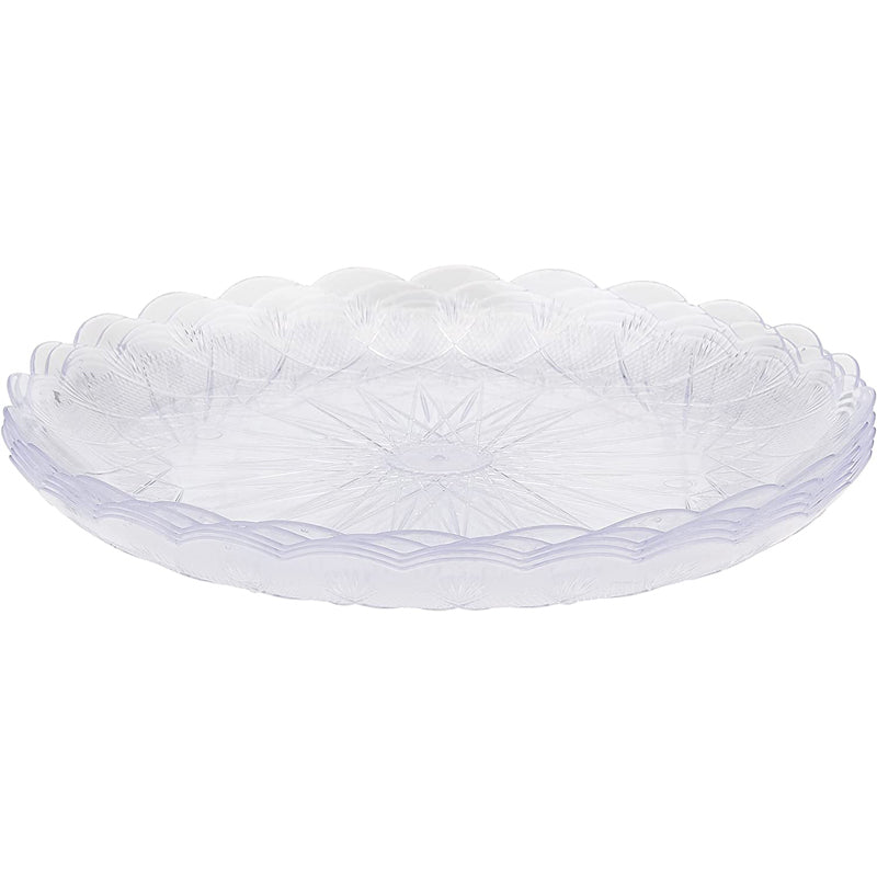 HOTPACK CRYSTAL PLATE 24CM 5PCS