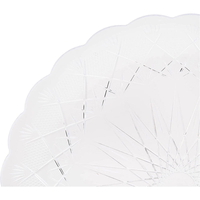 HOTPACK CRYSTAL PLATE 24CM 5PCS
