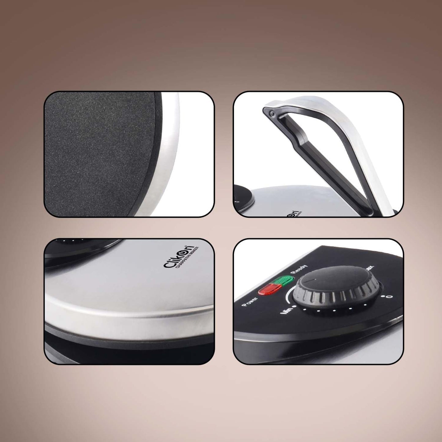 CLICKON 8INCH CHAPPATI MAKER