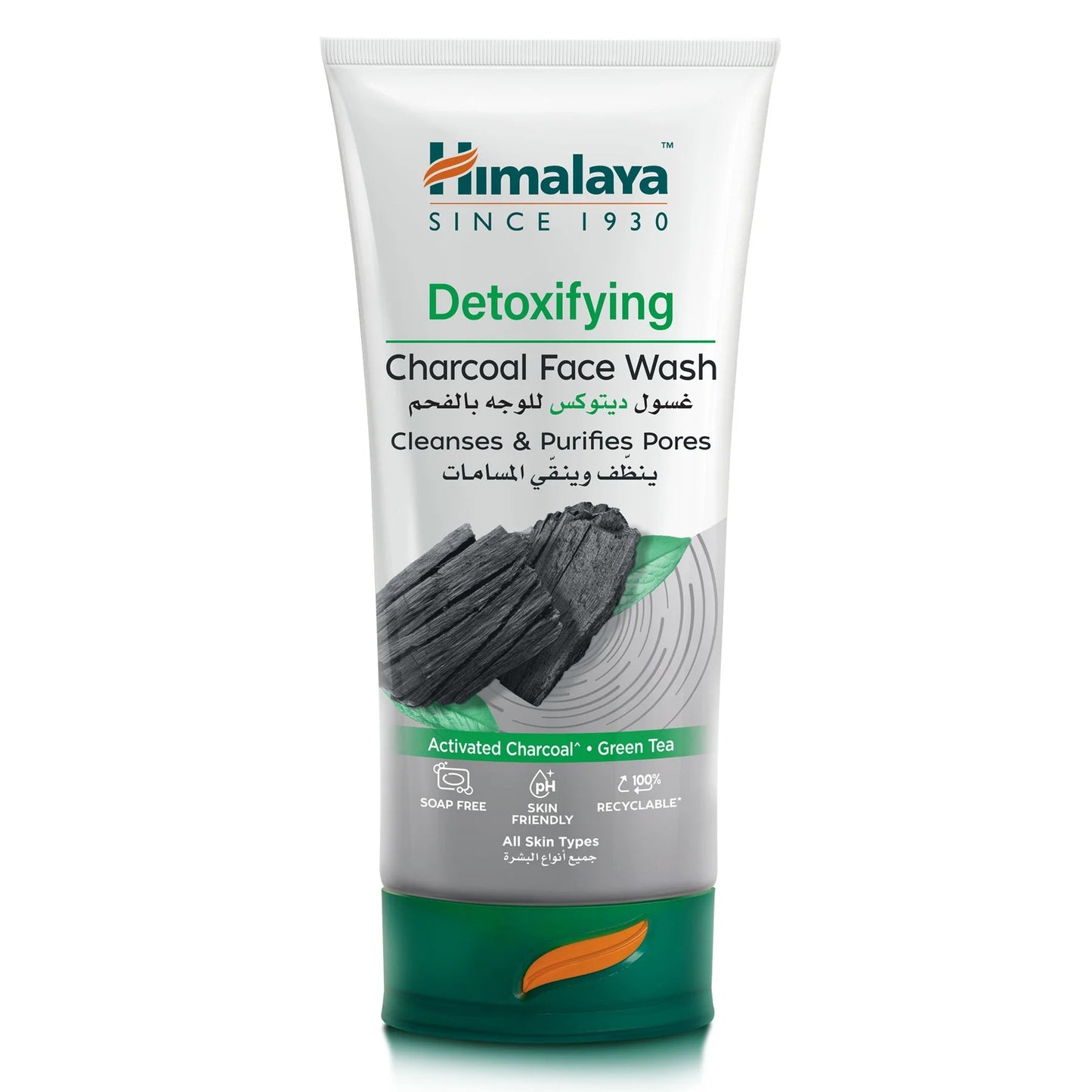 HIMALAYA CHARCOAL F/WASH 150ML