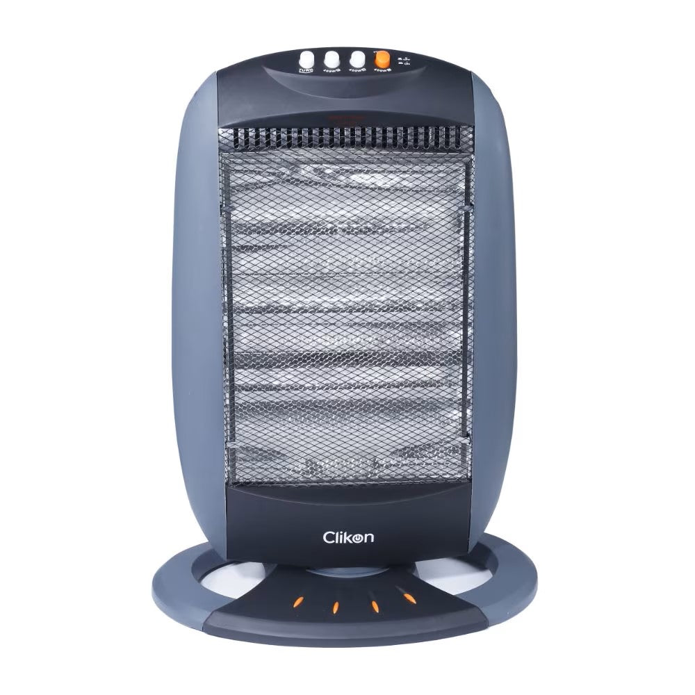 CLICK-ON HALOGEN ROOM HEATER