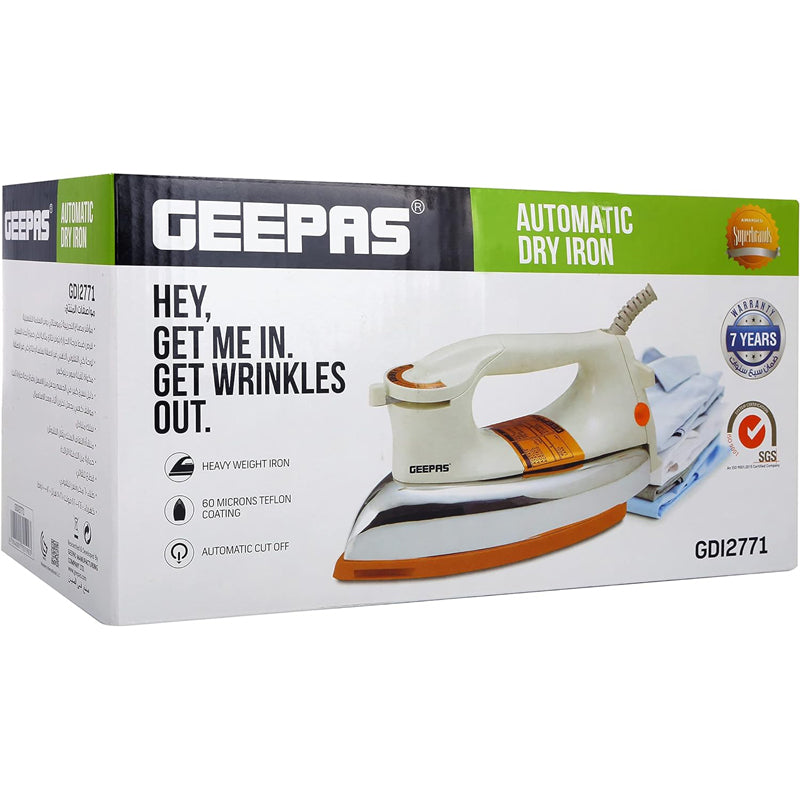 GEEPAS AUTOMATIC DRY IRON