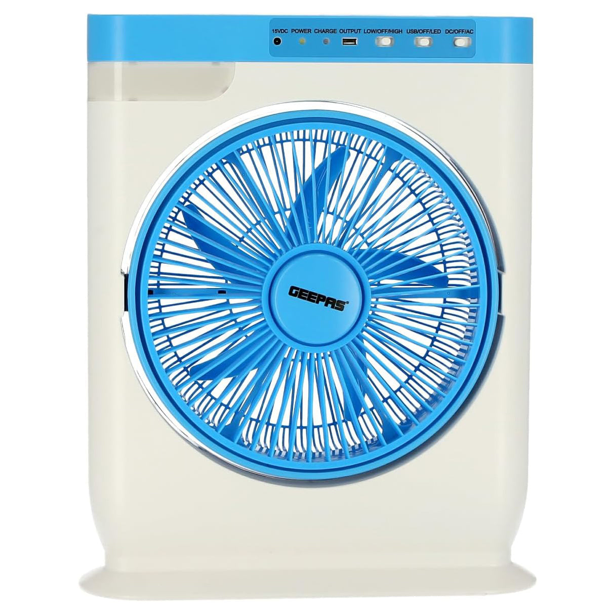 GEEPAS RECHARGEABLE BOX FAN 12INCH