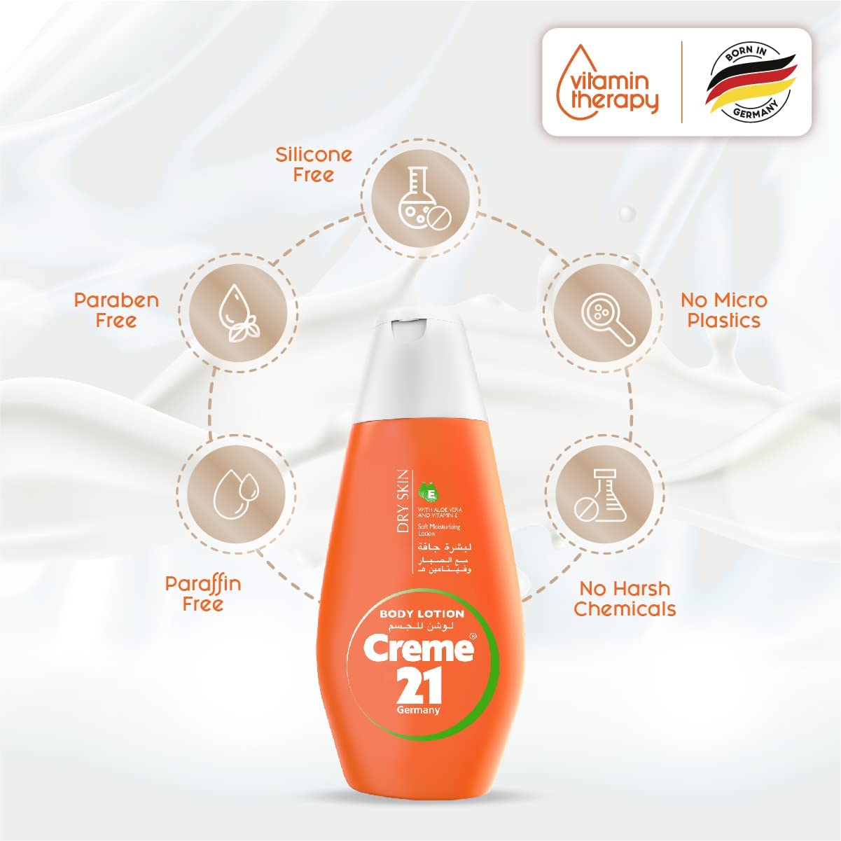 CREME 21 LOTION DRY SKIN 250ML